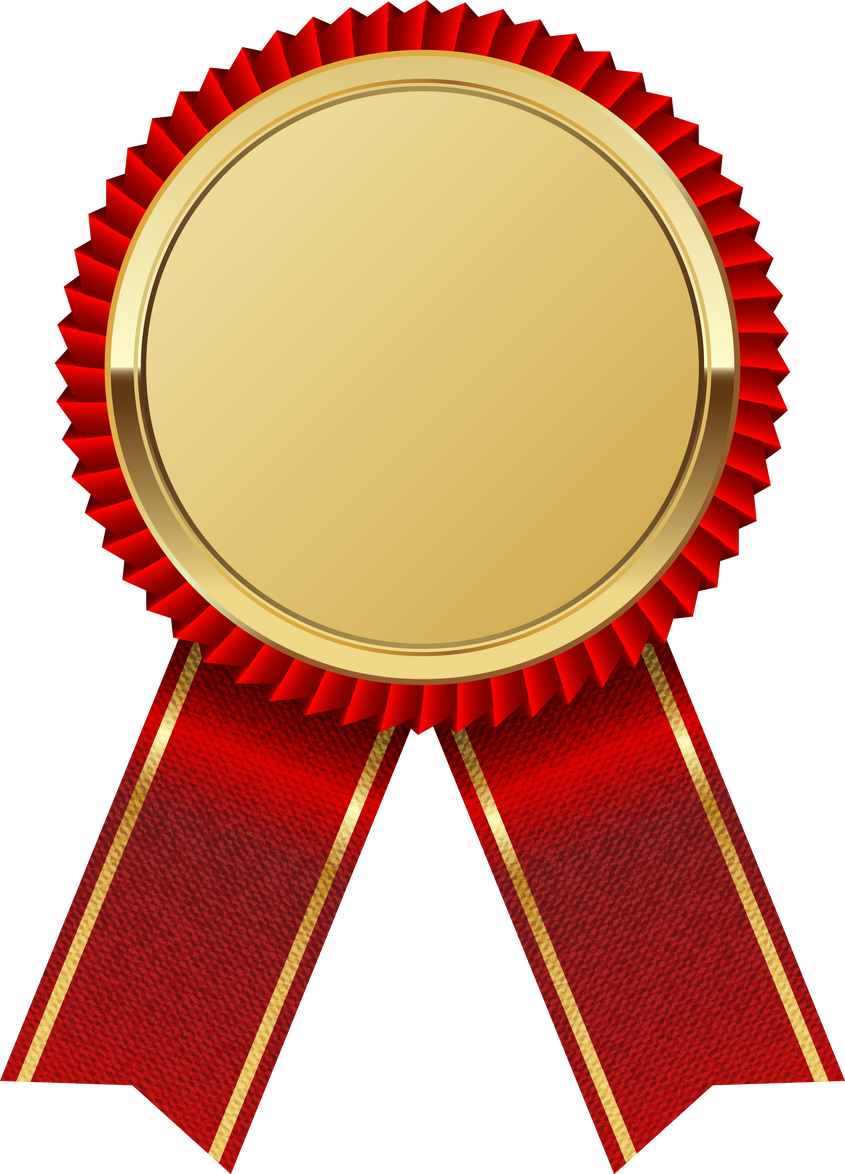 Ribbon Badge Illustration